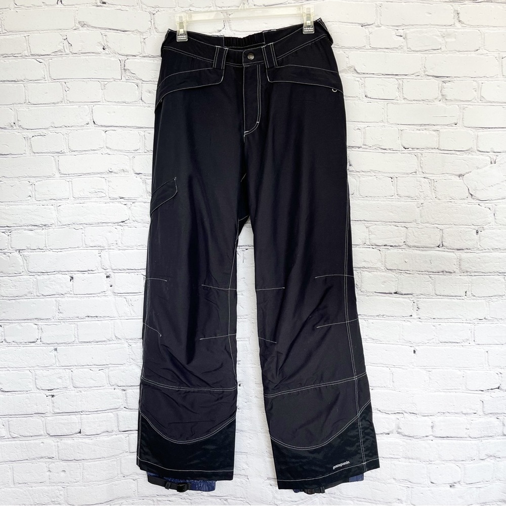 Patagonia Regulator Fleece-Lined Ski Snow Pants Sz 6 - Picture 1 of 16